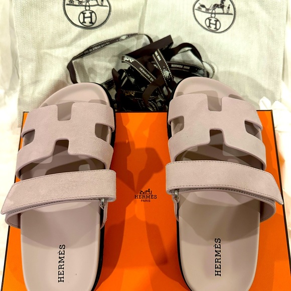 Hermes Chypre Sandal Nude Pink - Picture 2 of 4